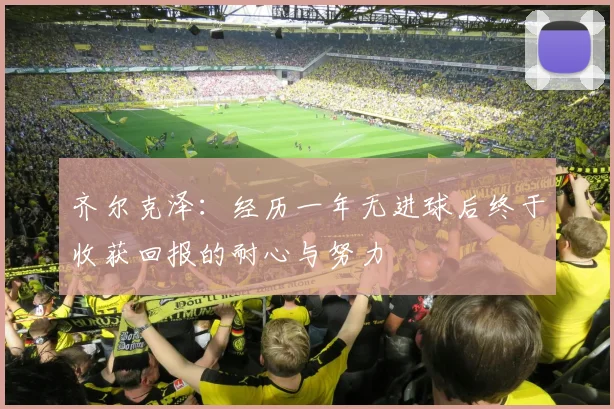 齐尔克泽：经历一年无进球后终于收获回报的耐心与努力